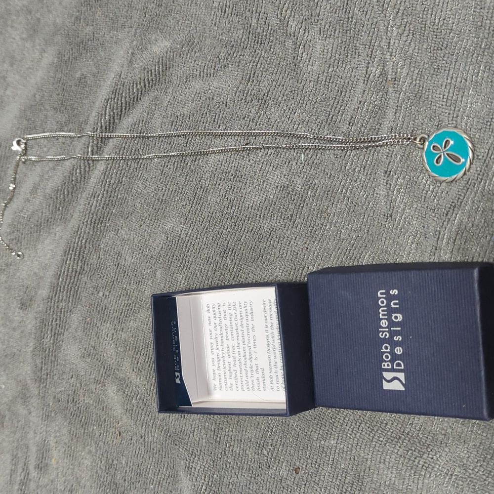 Bob Siemon Designs cross necklace New in box